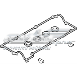 Прокладка клапанної кришки двигуна, комплект 458770 ELRING