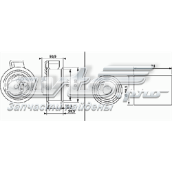 Комплект ГРМ K015569XS GATES