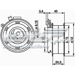 Ремкомплект ГРМ K015489XS GATES