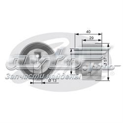 Ролик натяжителя газорозподільного ременя T41258 GATES