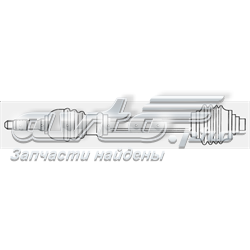 Правая полуось 24118 GKN-Spidan