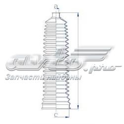 84215 GKN-Spidan bota de proteção direita do mecanismo de direção (de cremalheira)