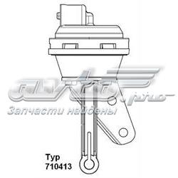 Enfriador EGR de recirculación de gases de escape 710413 WAHLER