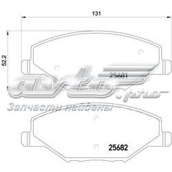 P85121 Brembo sapatas do freio dianteiras de disco