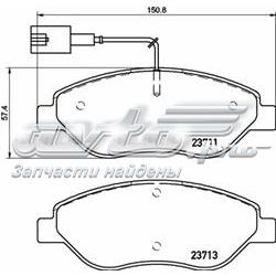 P23145 Brembo sapatas do freio dianteiras de disco