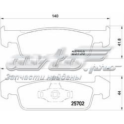 P68060 Brembo sapatas do freio dianteiras de disco