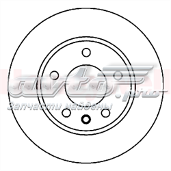 Тормоз дисковый передний Jurid/Bendix 562039J цена, от 34.18 USD