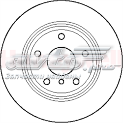 561552JC Jurid/Bendix disco do freio traseiro