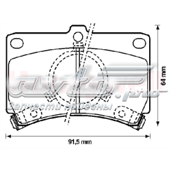Колодки Jurid/Bendix 572144J цена, от 16.47 USD