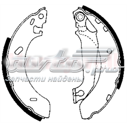 361556J Jurid/Bendix sapatas do freio traseiras de tambor