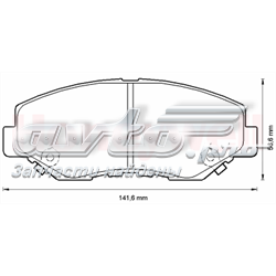 Купить 572504J Jurid/Bendix Колодки тормозные