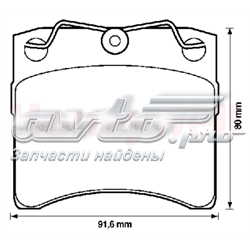 Колодки Jurid/Bendix 571458J цена, от 17.62 USD