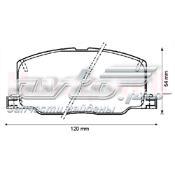 Колодки Jurid/Bendix 572256J цена, от 17.74 USD