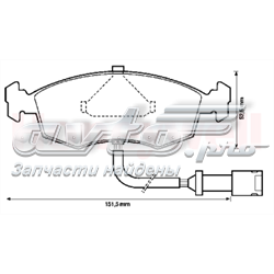 Колодки Jurid/Bendix 571351J цена, от 15.22 USD