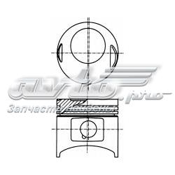 Поршня, 2-й ремонт (+0,50) 8717950700 NURAL