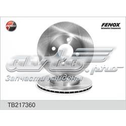 Передние тормозные диски TB217360 Fenox