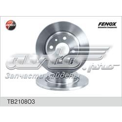 TB2108O3 Fenox диск тормозной передний