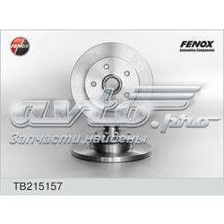 Передние тормозные диски TB215157 Fenox