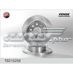 Тормозные диски TB215258 Fenox