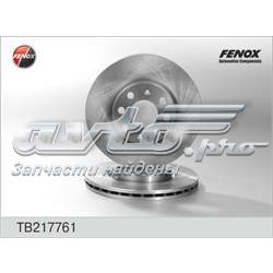 Передние тормозные диски TB217761 Fenox