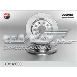 TB218000 Fenox disco do freio traseiro