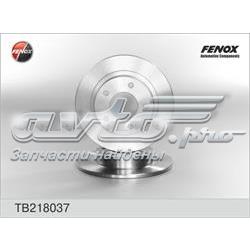 TB218037 Fenox диск тормозной задний