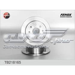 TB 218165 Fenox disco do freio traseiro