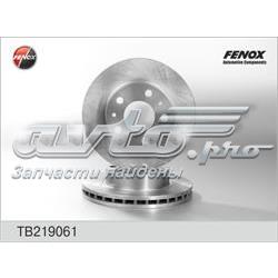 Передние тормозные диски TB219061 Fenox