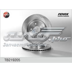 Передние тормозные диски TB219205 Fenox