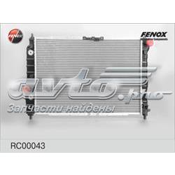 RC00043 Fenox radiador de esfriamento de motor