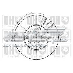 Тормоз дисковый передний QUINTON HAZELL BDC3787 цена, от 30.54 USD