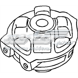 Подушка коробки передач 104140755 Hans Pries (Topran)