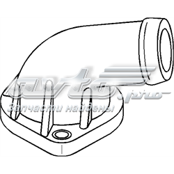 107305756 Hans Pries (Topran) flange do sistema de esfriamento (união em t)