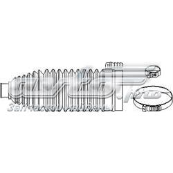 721146546 Hans Pries (Topran) bota de proteção do mecanismo de direção (de cremalheira)