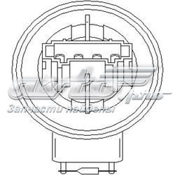 111 024 755 Hans Pries (Topran) resistor (resistência de ventilador de forno (de aquecedor de salão))