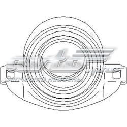 401 306 755 Hans Pries (Topran) rolamento suspenso da junta universal