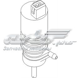 103158755 Hans Pries (Topran) bomba de motor de fluido para lavador de vidro dianteiro