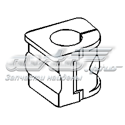 Втулка стабилизатора переднего правая 103482CN5 Hans Pries (Topran)