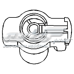 100 244 755 Hans Pries (Topran) slider (rotor de distribuidor de ignição, distribuidor)