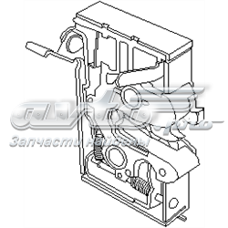 Замок двери задней правой 103433756 Hans Pries (Topran)