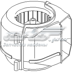 107 231 756 Hans Pries (Topran) motor de ventilador de forno (de aquecedor de salão)