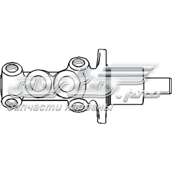 Цилиндр тормозной главный 102838546 Hans Pries (Topran)