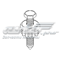 Болт (гайка) крепежа 100663015 Hans Pries (Topran)