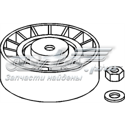 100 327 755 Hans Pries (Topran) rolo de reguladora de tensão da correia de transmissão