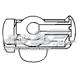 Бігунок (ротор) розподільника запалювання 101018755 HANS PRIES