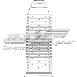 Пыльник амортизатора переднего 103043DE5 Hans Pries (Topran)