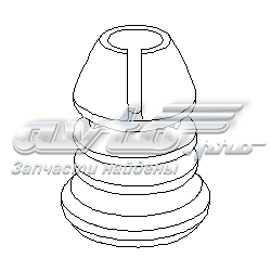 Буфер (отбойник) амортизатора переднего 104321755 Hans Pries (Topran)