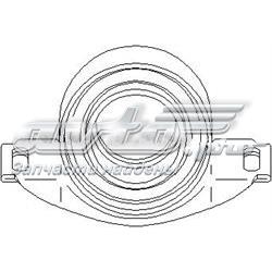 Подвесной подшипник карданного вала 401305755 Hans Pries (Topran)