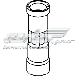 101 024 756 Hans Pries (Topran) guia de sonda indicador do nível de óleo no motor