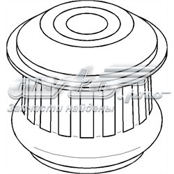 107612755 Hans Pries (Topran) bloco silencioso (coxim de viga dianteira (de plataforma veicular))